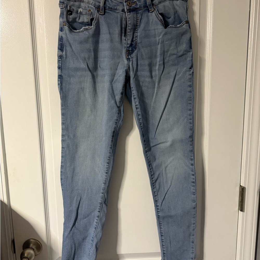 KanCan Light Blue Skinny Jeans for Women